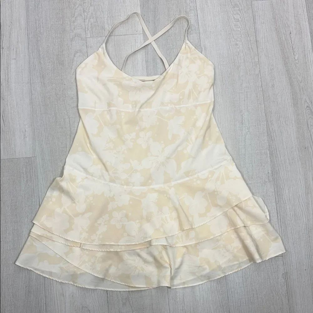 Offline by Aerie Real Me Maggie Tiered Ruffle Tennis Dress Built-In Shorts S - Picture 4 of 12